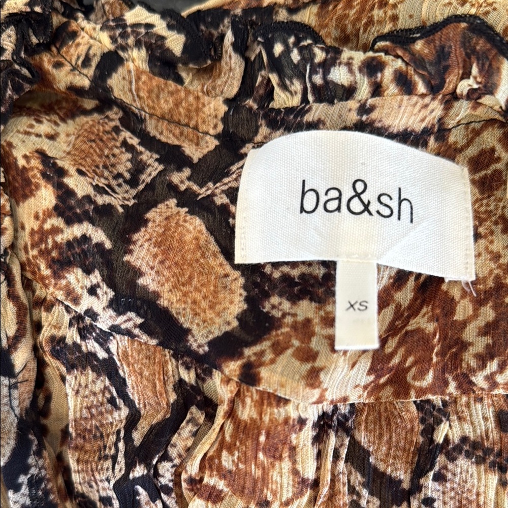 Leopard Print Dress- ba&sh - Picture 5 of 8